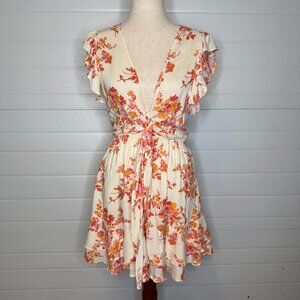 Dear Siouxsie Floral Ruffle Mini Dress